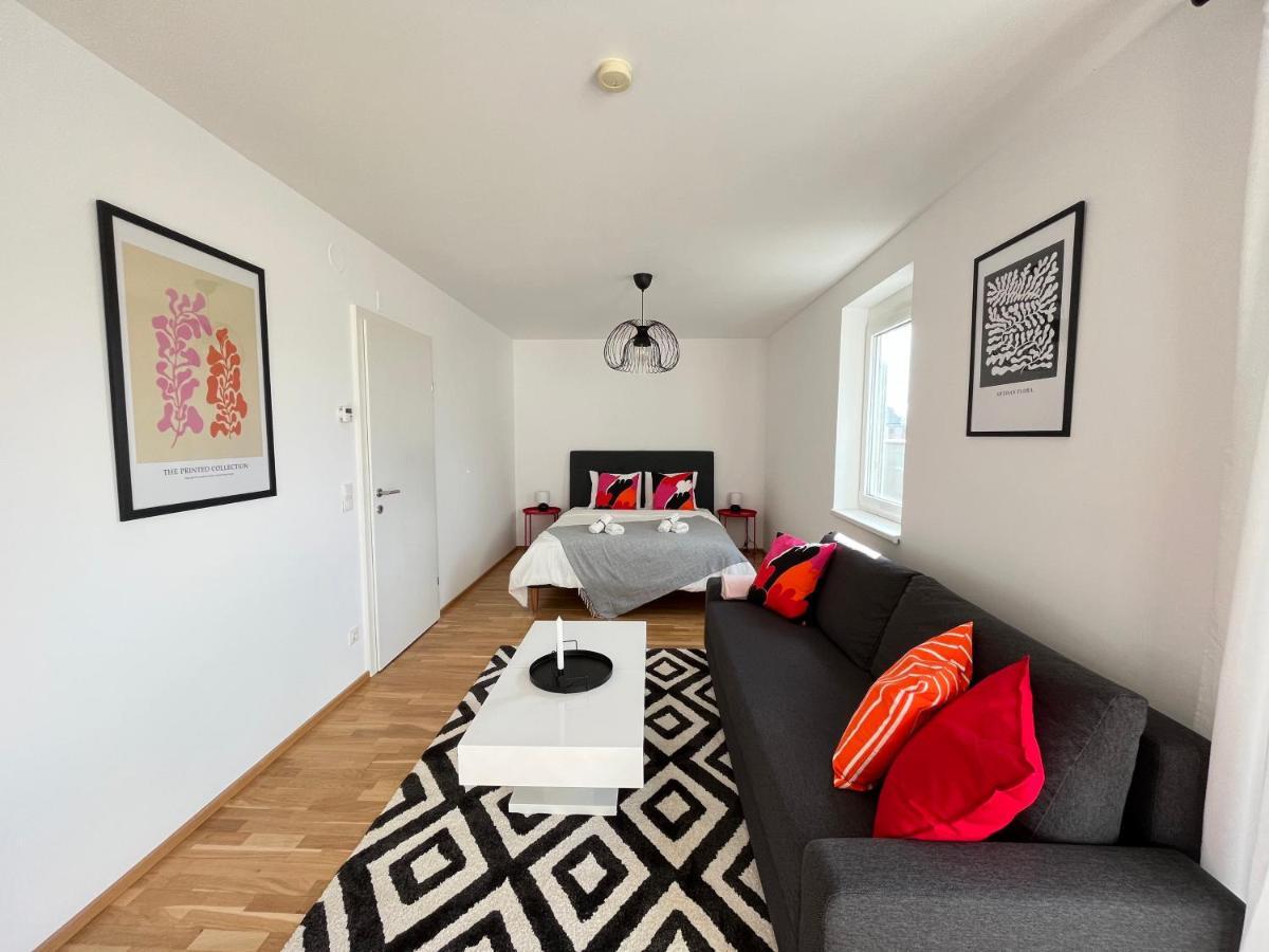 Penthouse Near Central Station With Free Parking فيينا المظهر الخارجي الصورة